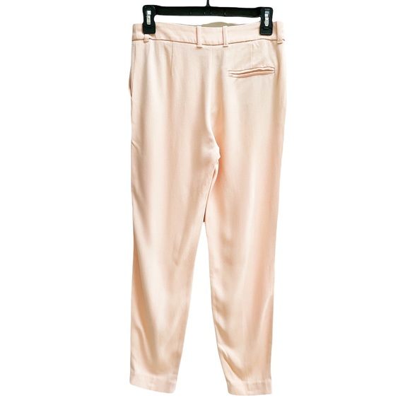 SEZANE Gustavo Trouser Pants Nude Blush Pink - Picture 7 of 9